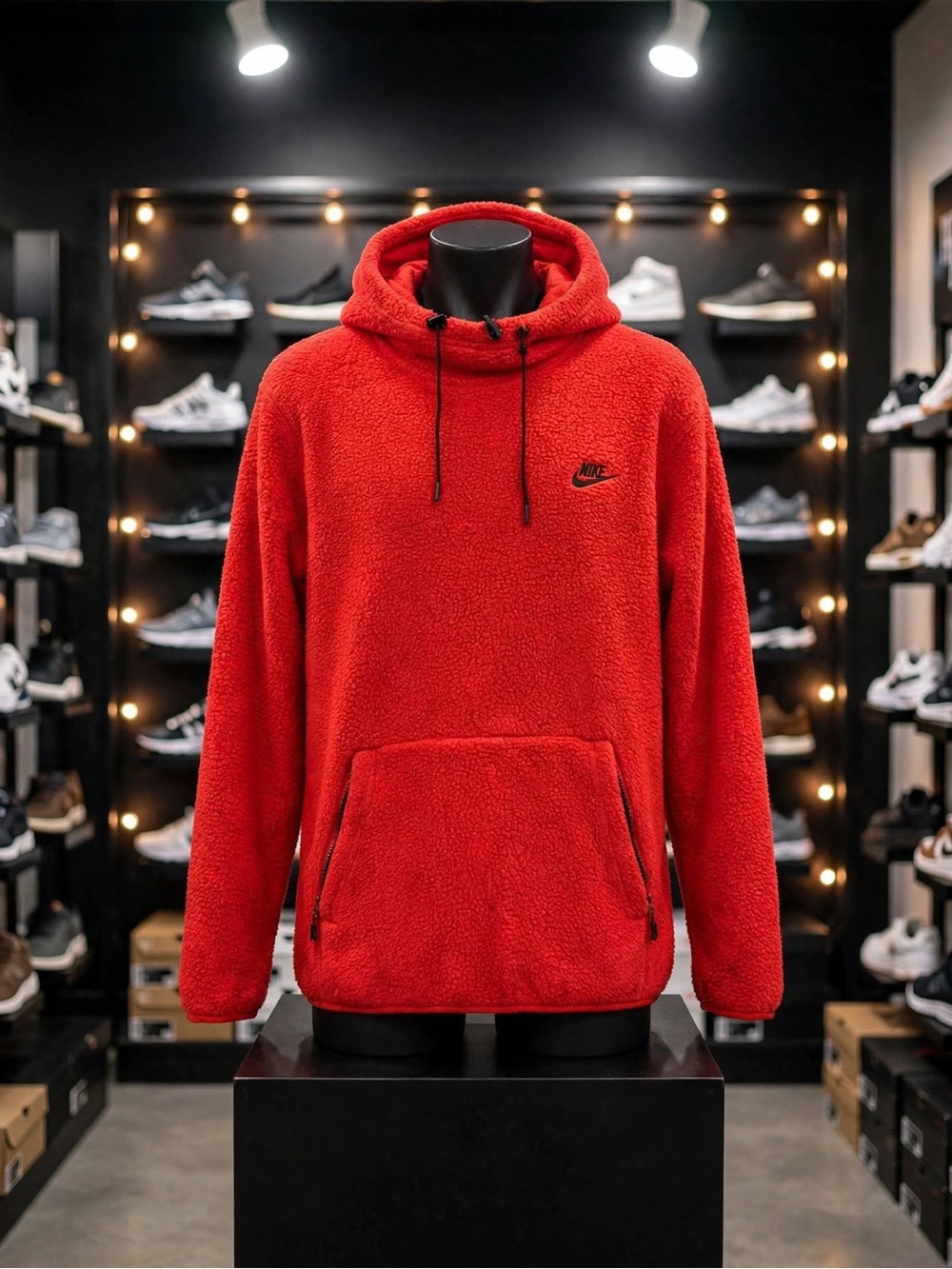 Nike Sportswear Sherpa Fleece Pullover Hoodie
